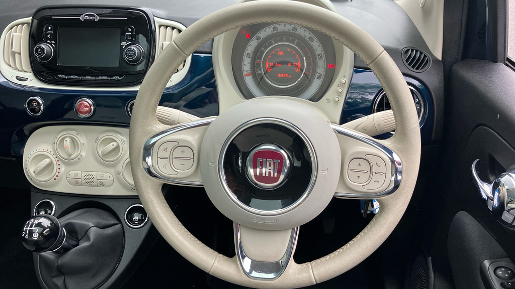Fiat 500 1.2 Lounge Euro 6 Ss Blue #5