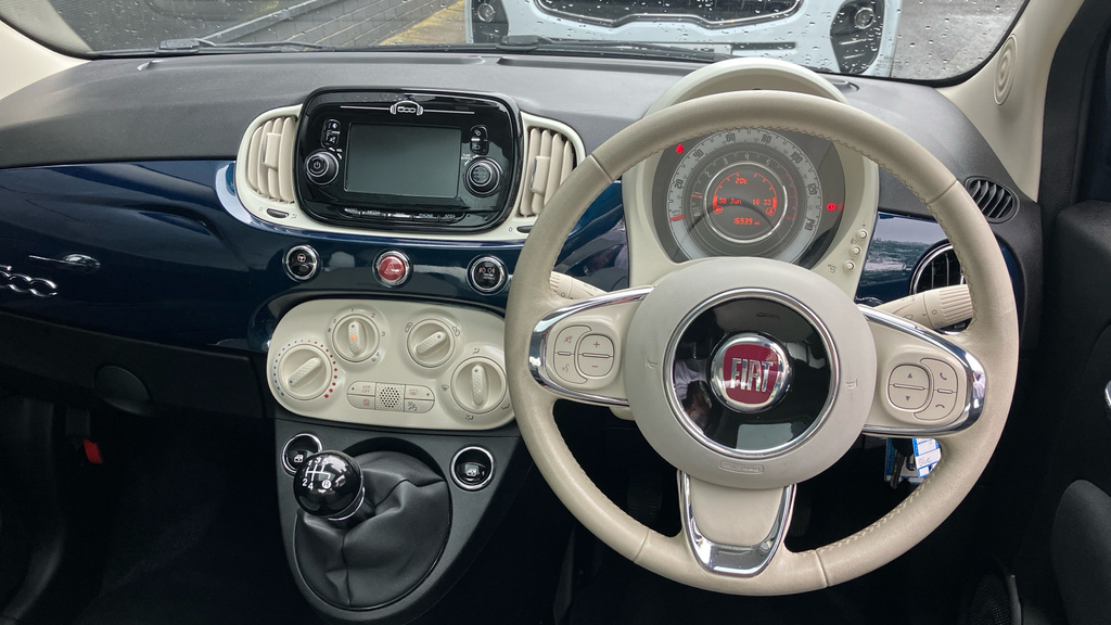 Fiat 500 1.2 Lounge Euro 6 Ss Blue #4