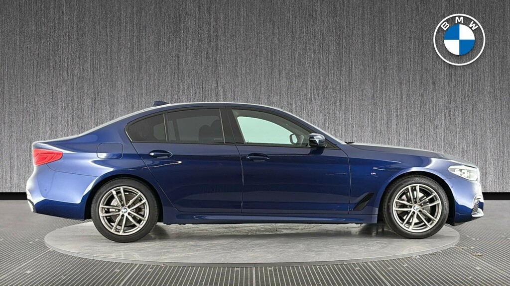 BMW 5 Series 2.0 520D Mht M Sport Euro 6 Ss Blue #3