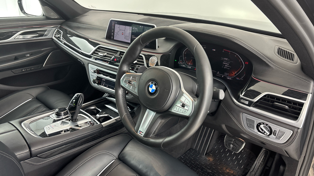 BMW 7 Series 3.0 740D M Sport Xdrive Euro 6 Ss Black #6