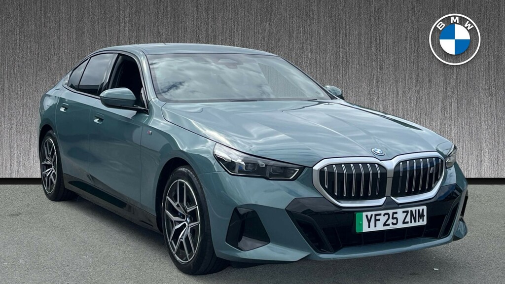 BMW i5 40 83.9Kwh M Sport Edrive 11Kw Charger Green