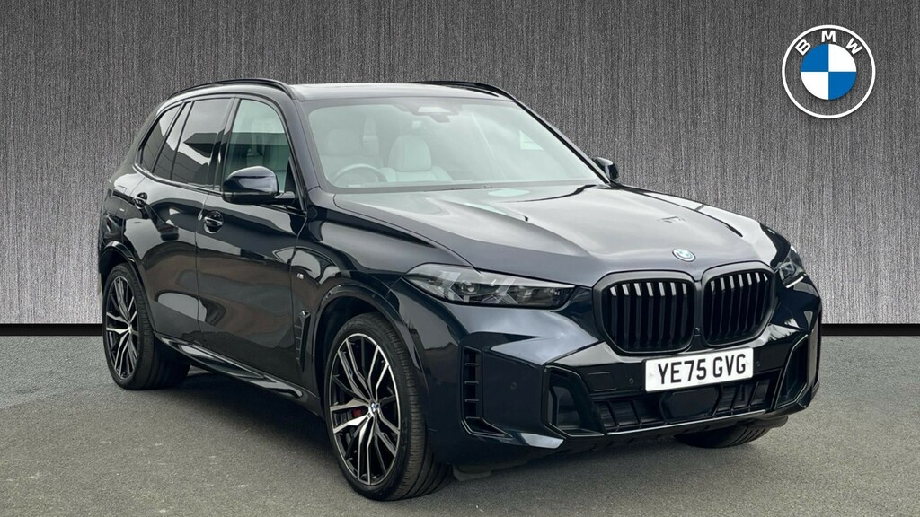 BMW X5 3.0 50E 25.7Kwh M Sport Steptronic Xdrive Euro 6 YE75GVG Black