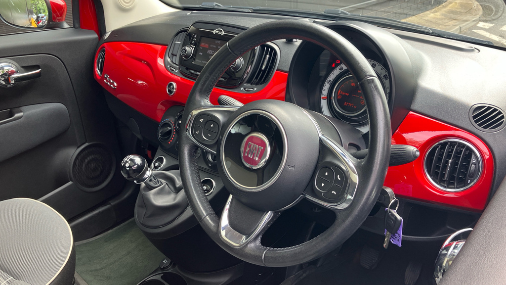 Fiat 500 1.2 Lounge Euro 6 Ss Red #6