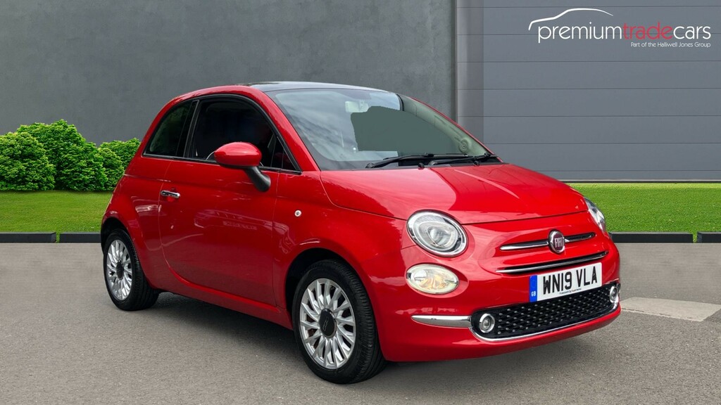 Fiat 500 1.2 Lounge Euro 6 Ss Red