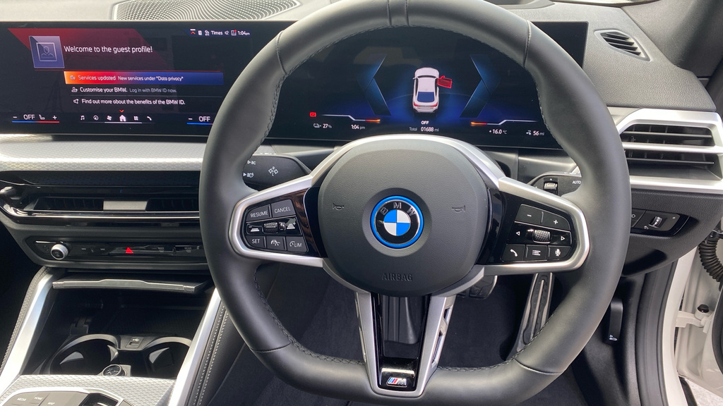 BMW i4 35 70.2Kwh M Sport Gran Coupe Edrive White #5