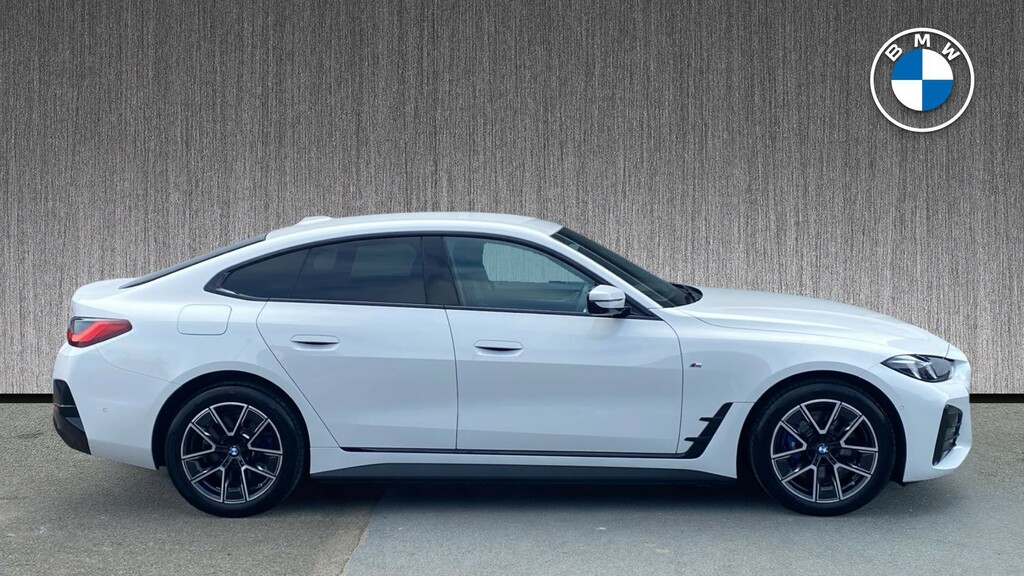 BMW i4 35 70.2Kwh M Sport Gran Coupe Edrive White #3