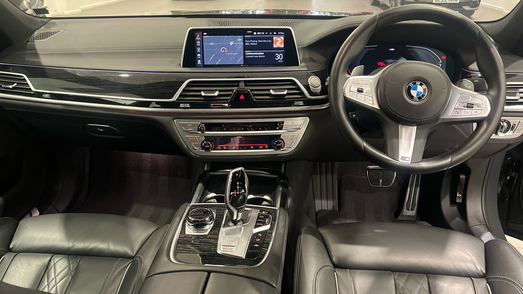 BMW 7 Series 3.0 730D Mht M Sport Euro 6 Ss Grey #4