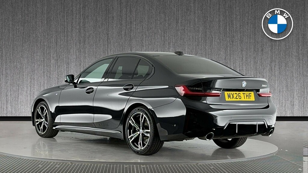 BMW 3 Series 2.0 320I M Sport Euro 6 Ss Black #2
