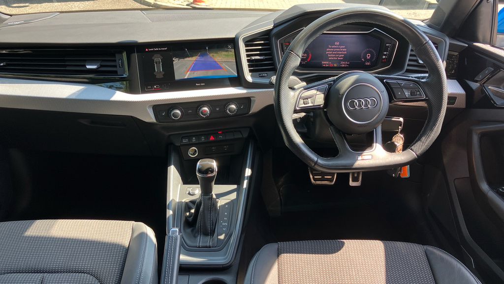 Audi A1 1.0 Tfsi 30 S Line Sportback S Tronic Euro 6 Ss Blue #4