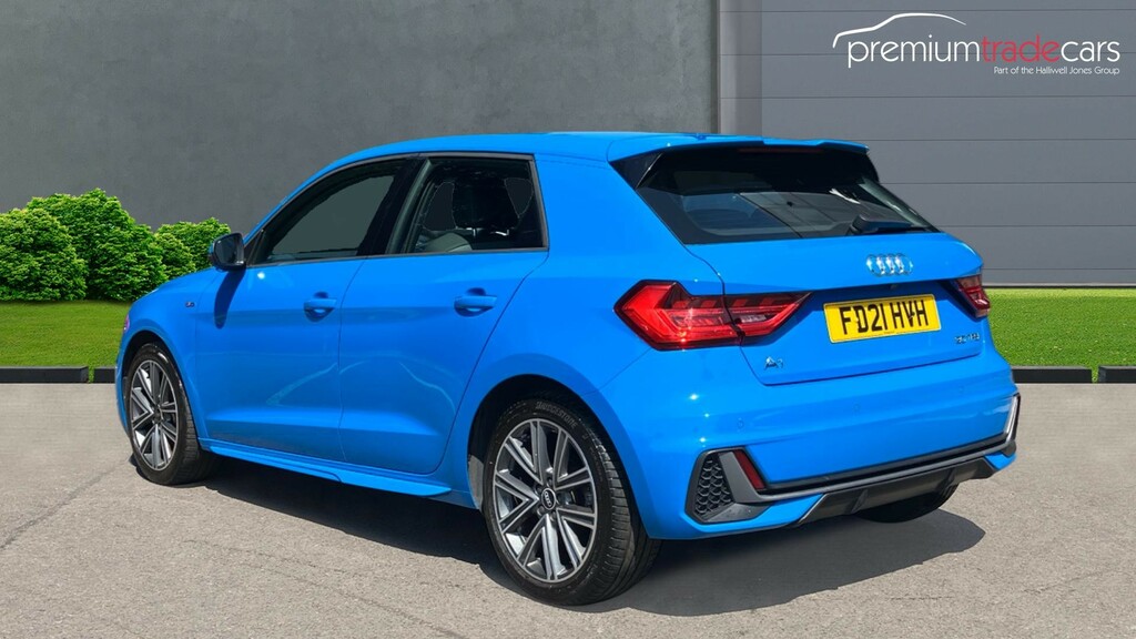 Audi A1 1.0 Tfsi 30 S Line Sportback S Tronic Euro 6 Ss Blue #2