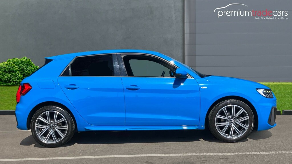 Audi A1 1.0 Tfsi 30 S Line Sportback S Tronic Euro 6 Ss Blue #3