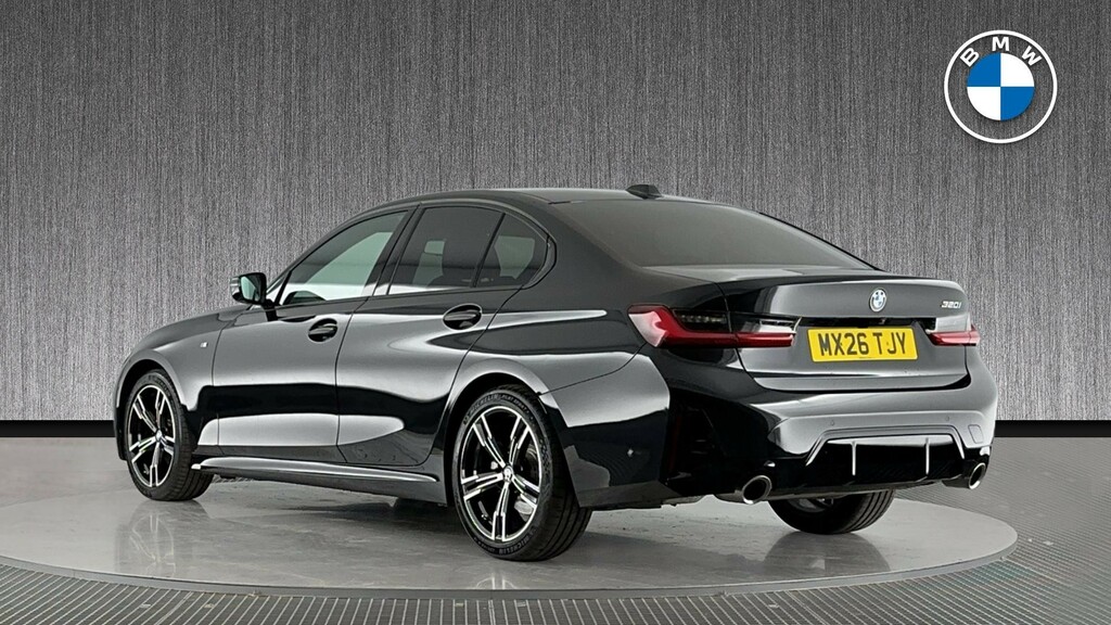 BMW 3 Series 2.0 320I M Sport Euro 6 Ss Black #2