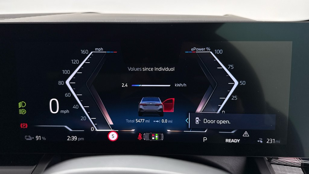 BMW i5 40 83.9Kwh M Sport Touring Edrive 11Kw C Grey #9