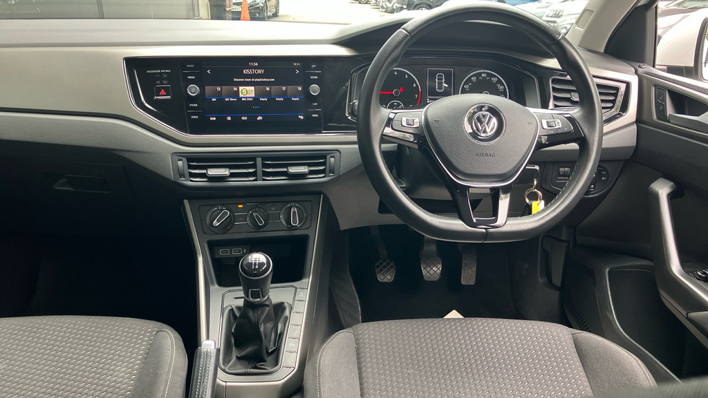 Volkswagen Polo 1.0 Se Euro 6 Ss White #4