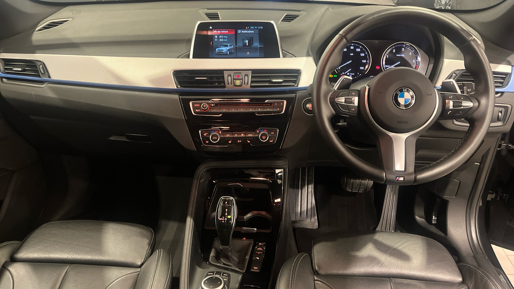 BMW X1 2.0 18D M Sport Xdrive Euro 6 Ss Black #4