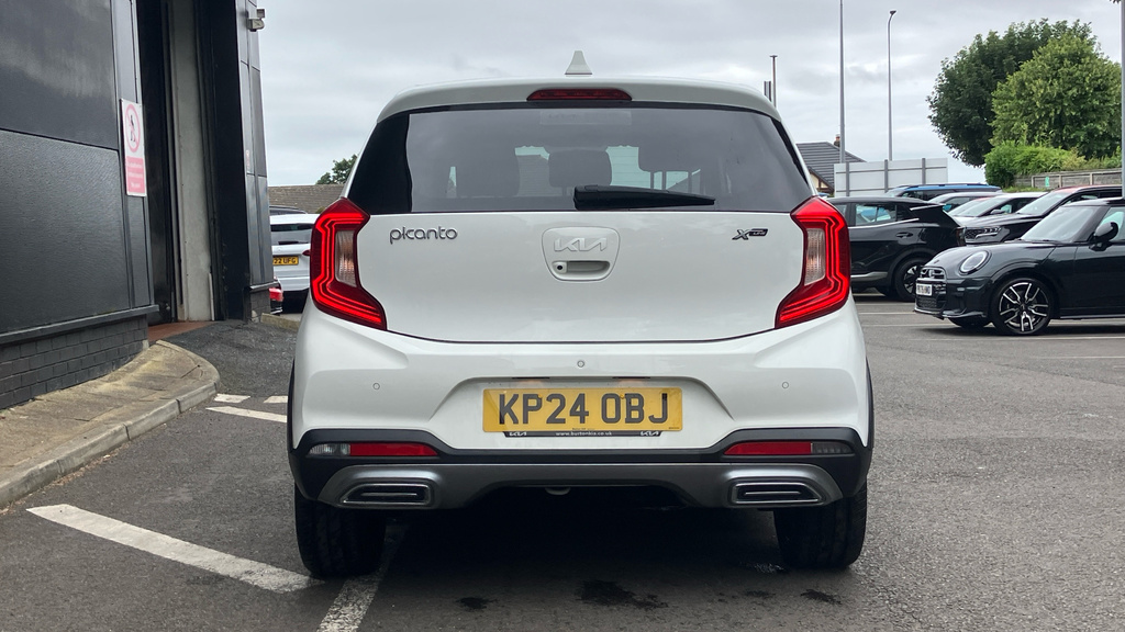 Kia Picanto 1.0 Dpi X-line S Amt Euro 6 Ss White #4
