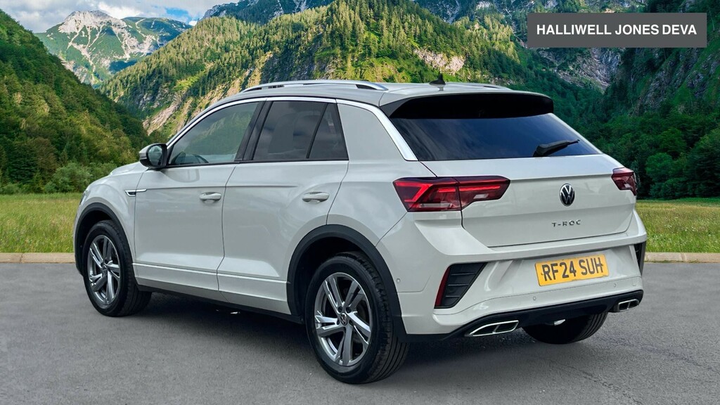 Volkswagen T-Roc 1.5 Tsi R-line Dsg Euro 6 Ss RF24SUH Grey #2