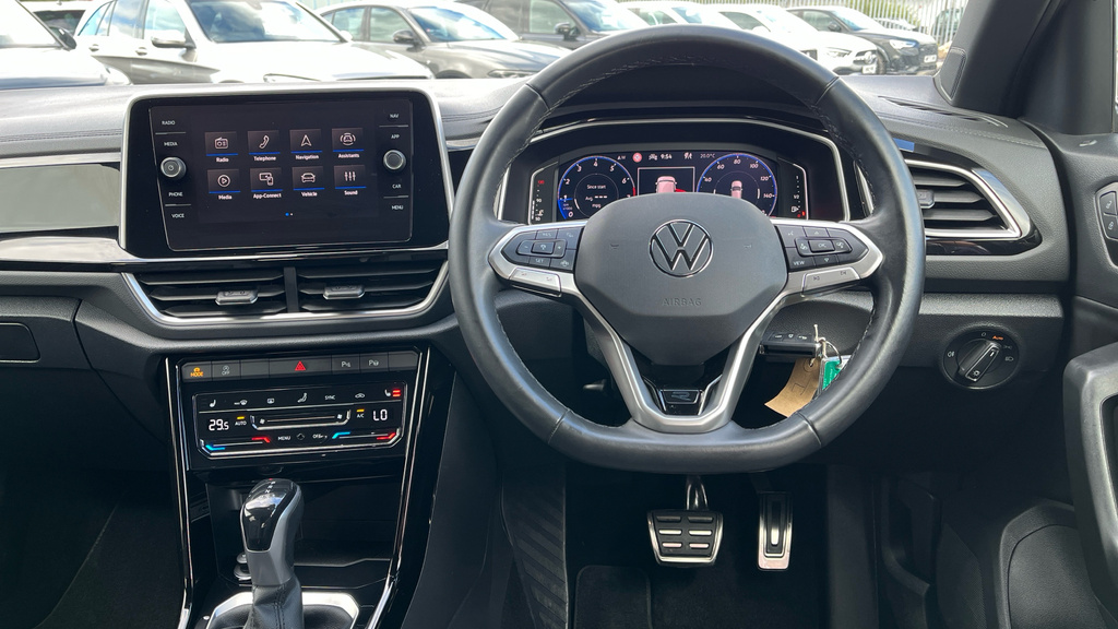 Volkswagen T-Roc 1.5 Tsi R-line Dsg Euro 6 Ss RF24SUH Grey #5