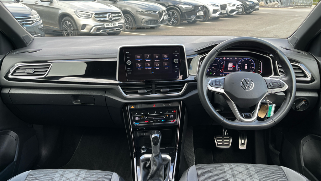 Volkswagen T-Roc 1.5 Tsi R-line Dsg Euro 6 Ss RF24SUH Grey #4