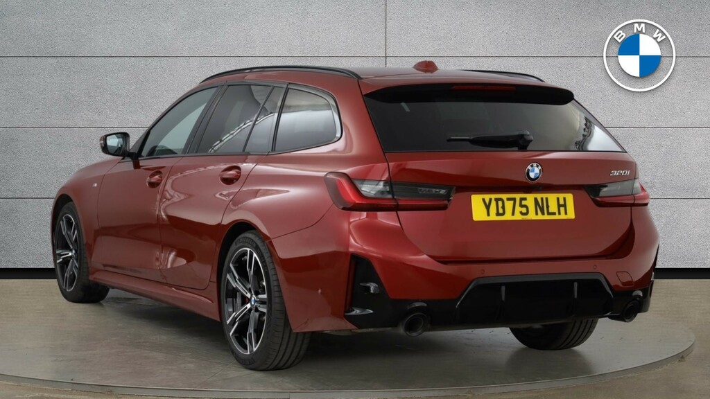 BMW 3 Series 2.0 320I M Sport Touring Euro 6 Ss Red #2