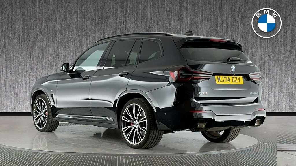 BMW X3 2.0 20D Mht M Sport Xdrive Euro 6 Ss Black #2