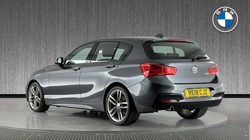 BMW 1 Series 1.5 116D M Sport Euro 6 Ss Grey #2