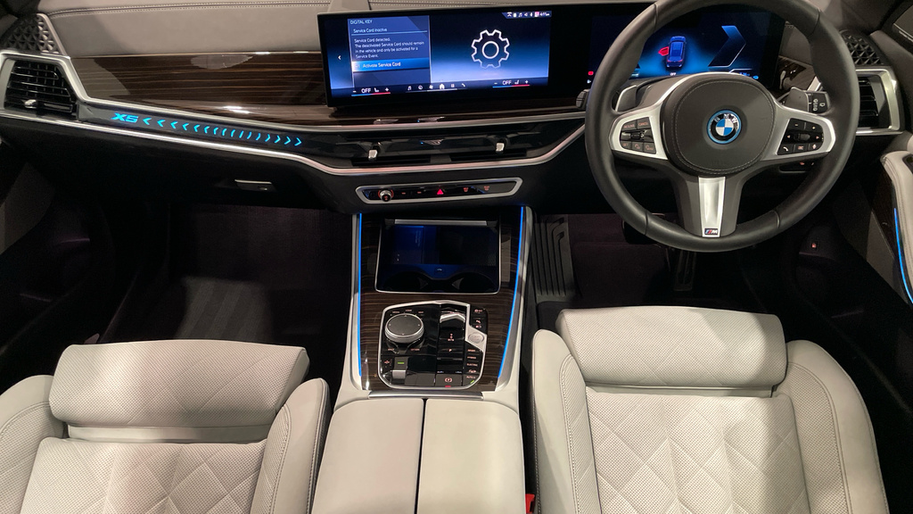 BMW X5 3.0 50E 25.7Kwh M Sport Steptronic Xdrive Euro 6 Blue #4