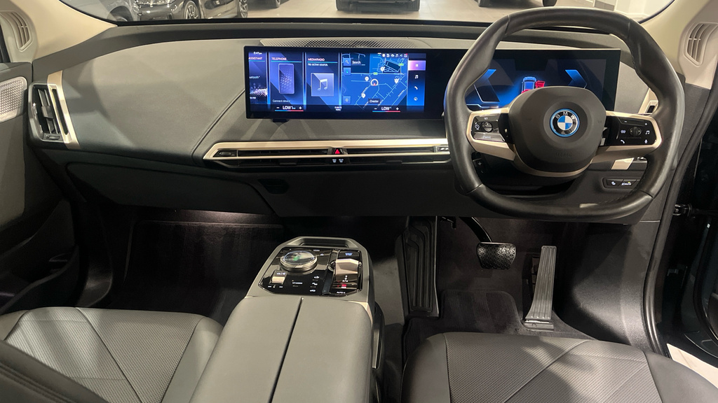 BMW iX 50 111.5Kwh Sport Xdrive Blue #4