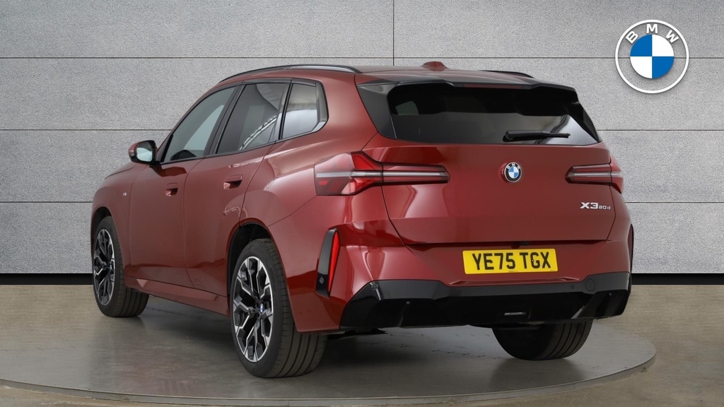 BMW X3 2.0 20D Mht M Sport Xdrive Euro 6 Ss Red #2