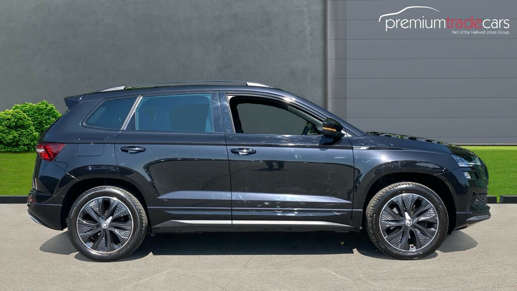 Skoda Karoq 2.0 Tsi Sportline Dsg 4Wd Euro 6 Ss Black #3
