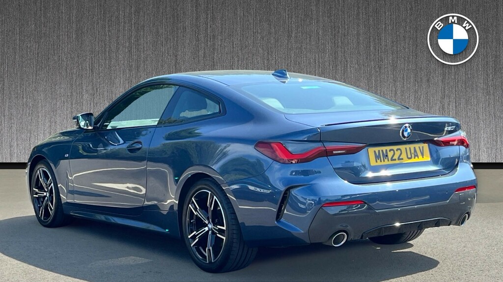 BMW 4 Series 2.0 420I M Sport Euro 6 Ss Blue #2