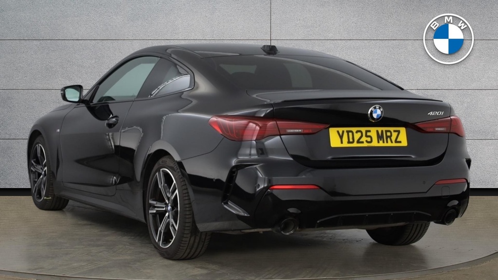 BMW 4 Series 2.0 420I M Sport Euro 6 Ss Black #2