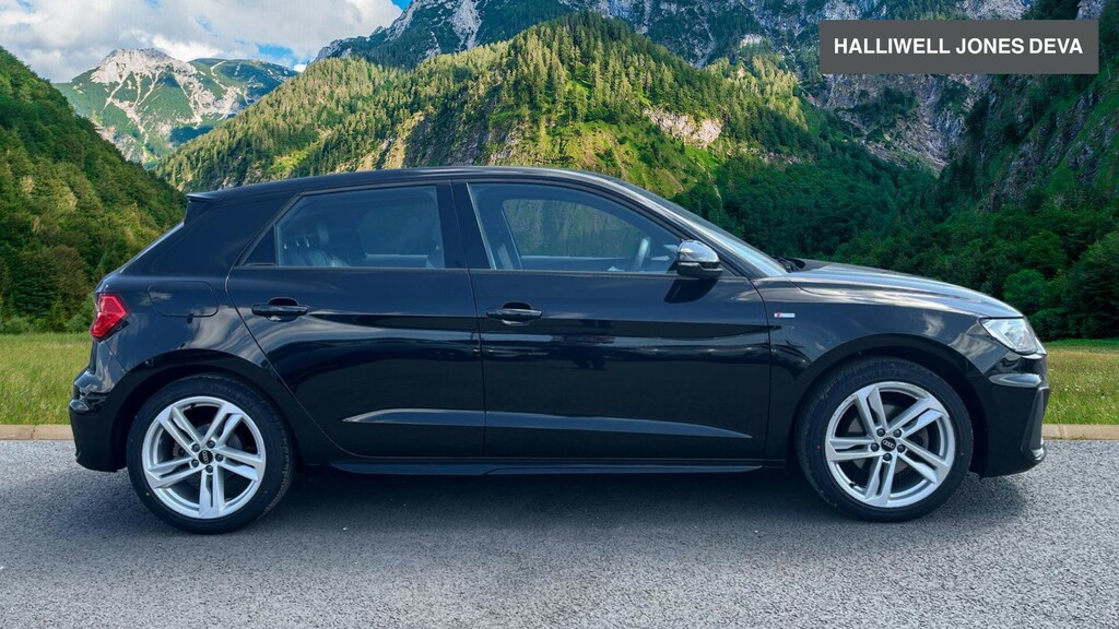 Audi A1 1.0 Tfsi 30 S Line Sportback S Tronic Euro 6 Ss Black #3