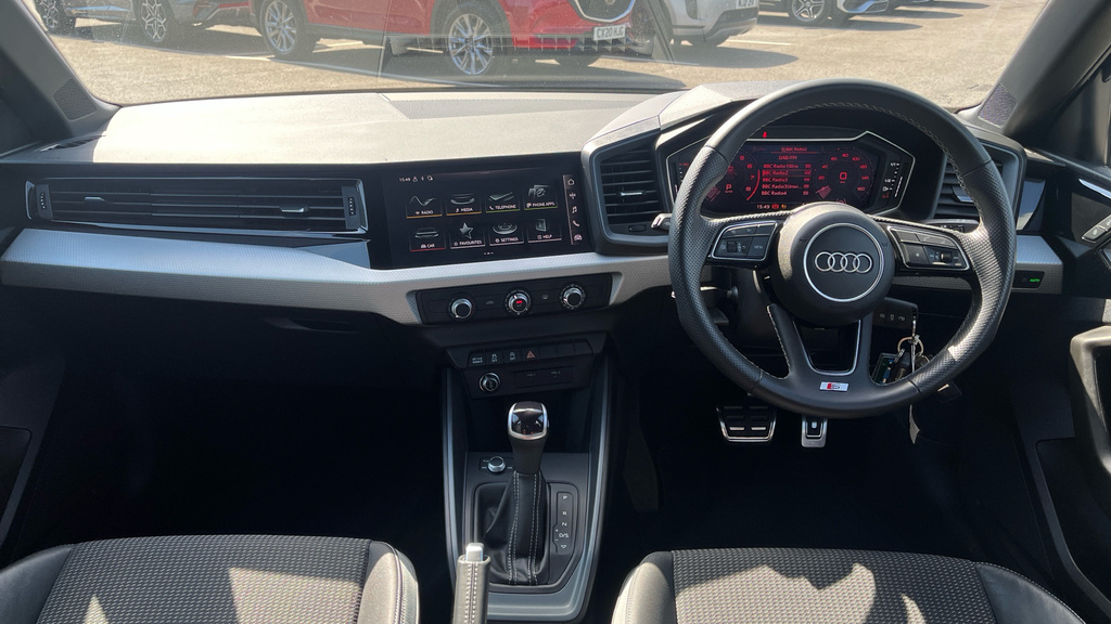 Audi A1 1.0 Tfsi 30 S Line Sportback S Tronic Euro 6 Ss Black #4