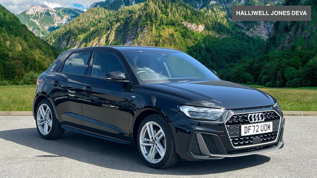 Audi A1 1.0 Tfsi 30 S Line Sportback S Tronic Euro 6 Ss Black