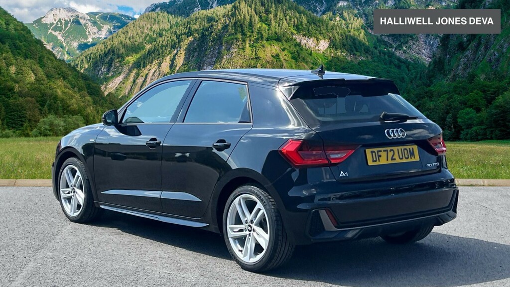 Audi A1 1.0 Tfsi 30 S Line Sportback S Tronic Euro 6 Ss Black #2