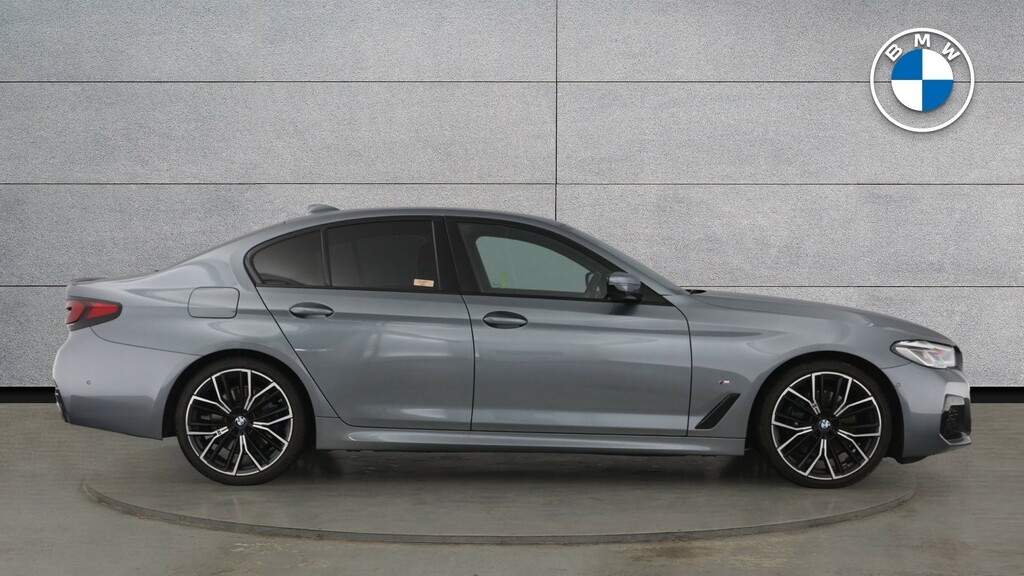 BMW 5 Series White #3