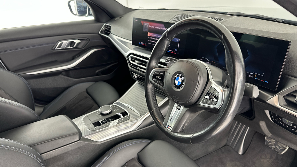 BMW 3 Series 2.0 320I M Sport Euro 6 Ss Grey #6