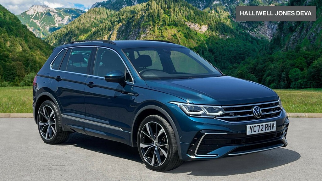 Volkswagen Tiguan 2.0 Tdi R-line Dsg 4Motion Euro 6 Ss Blue