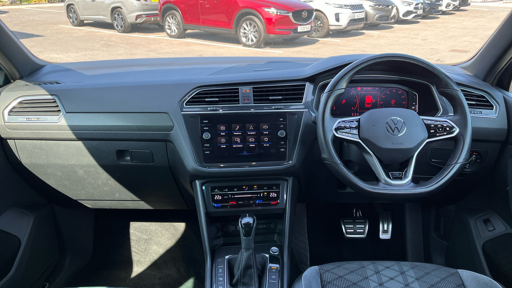 Volkswagen Tiguan 2.0 Tdi R-line Dsg 4Motion Euro 6 Ss Blue #4