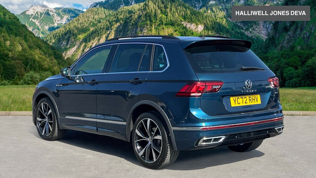 Volkswagen Tiguan 2.0 Tdi R-line Dsg 4Motion Euro 6 Ss Blue #2
