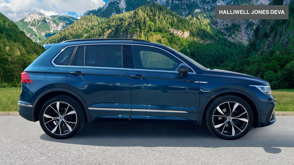 Volkswagen Tiguan 2.0 Tdi R-line Dsg 4Motion Euro 6 Ss Blue #3