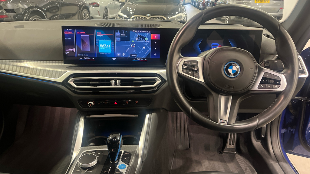 BMW i4 40 83.9Kwh M Sport Gran Coupe Edrive Blue #4