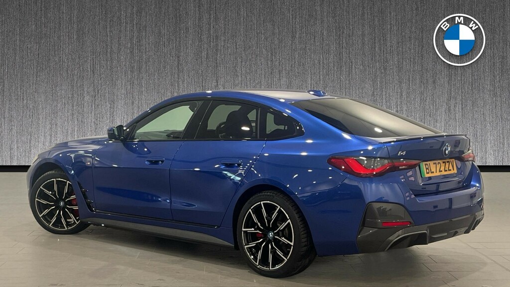 BMW i4 40 83.9Kwh M Sport Gran Coupe Edrive Blue #2