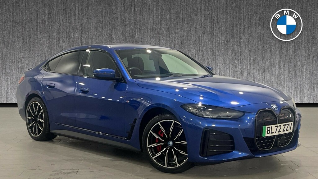 BMW i4 40 83.9Kwh M Sport Gran Coupe Edrive Blue
