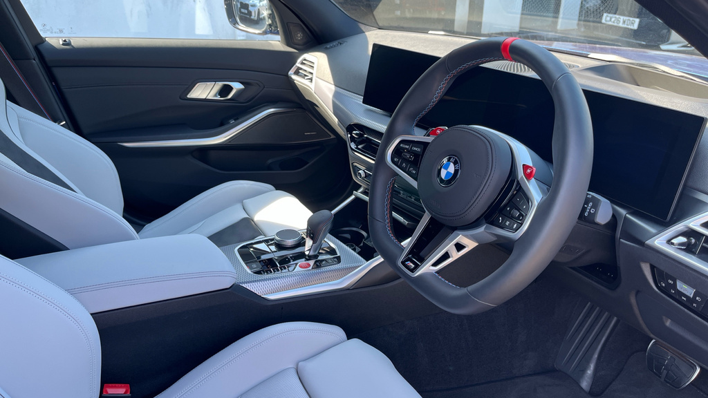 BMW M3 3.0 Biturbo Competition Touring Steptronic M Xdriv Blue #6