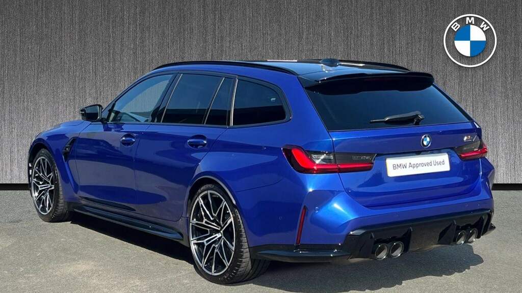 BMW M3 3.0 Biturbo Competition Touring Steptronic M Xdriv Blue #2