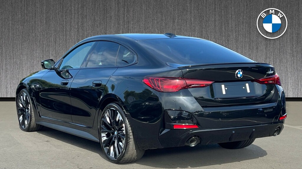 BMW 4 Series Gran Coupe 2.0 420I M Sport Euro 6 Ss Black #2