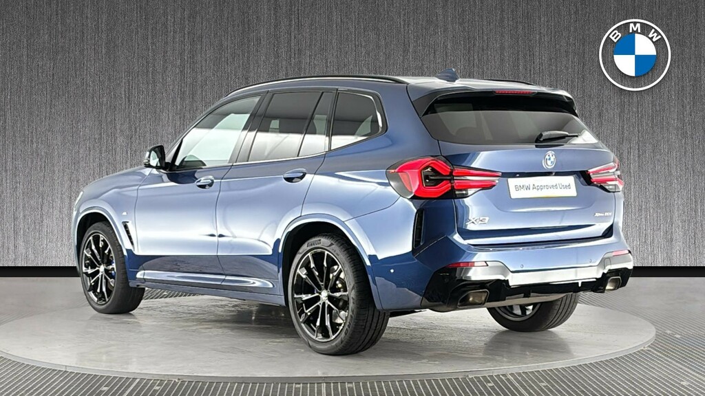 BMW X3 2.0 20I Mht M Sport Xdrive Euro 6 Ss Blue #2