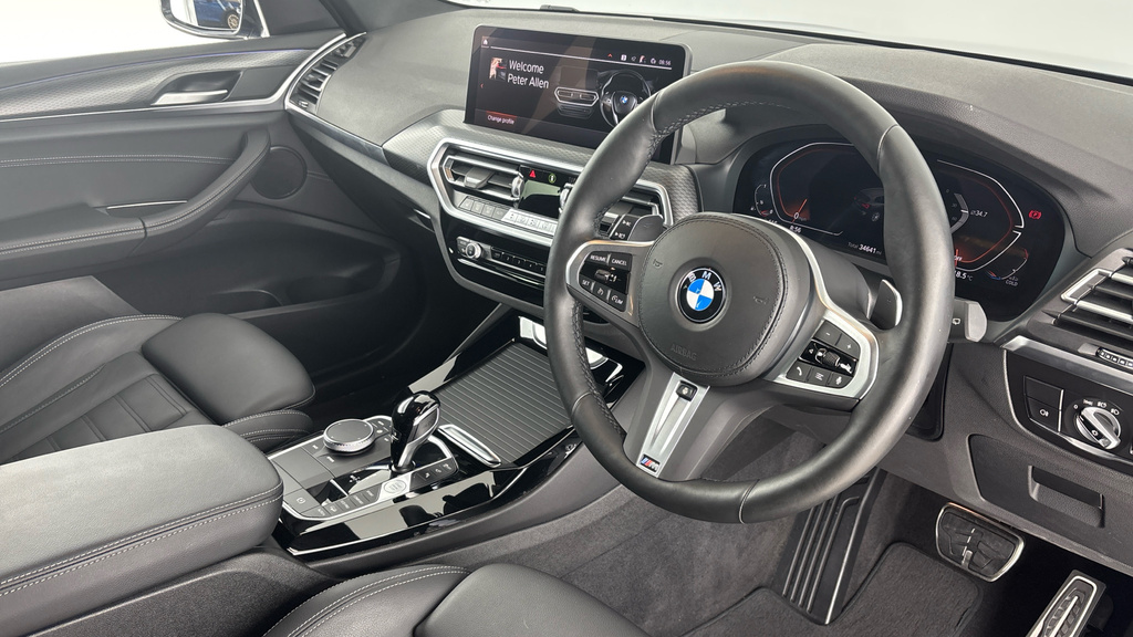 BMW X3 2.0 20I Mht M Sport Xdrive Euro 6 Ss Blue #6